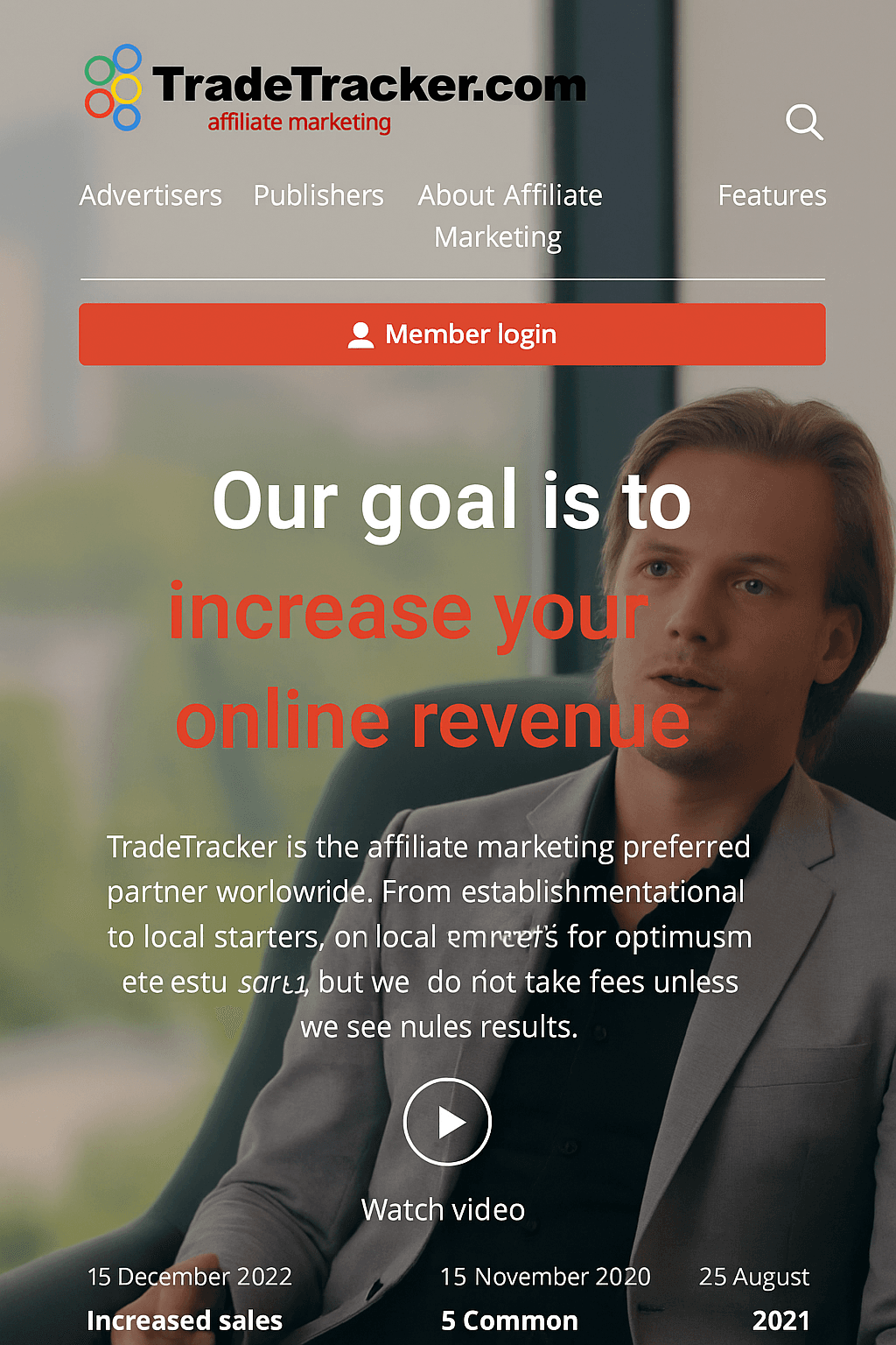 TradeTracker โ Affiliate Marketing Platform